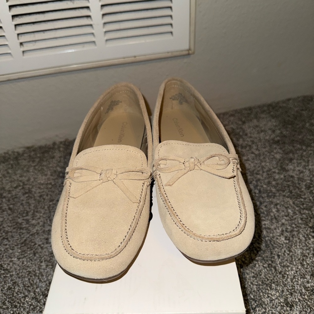 Calvin Klein Women's Tan Moccasins